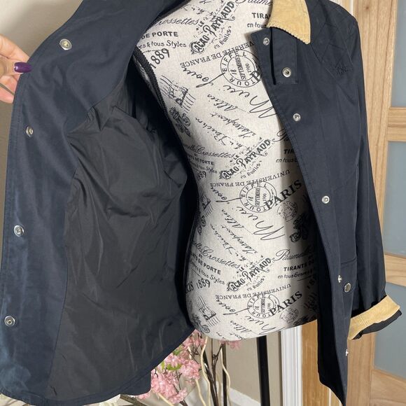 Polo Ralph Lauren Navy Blue Derby Vintage Cotton Blue Jacket Size L - Picture 7 of 10